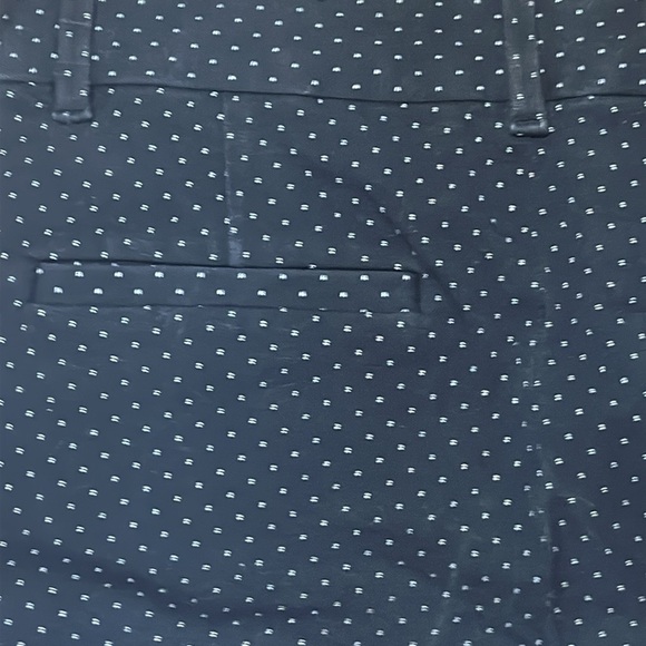 GAP Dark Blue Skinny Ankle Pants with White Dots - Picture 7 of 12